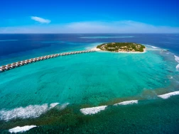 Emerald Maldives Resort & Spa Aerial View