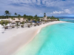 Emerald Maldives Resort & Spa Beach and Lagoon Aerial View