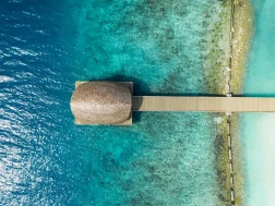Aerial Outrigger Maldives Maafushivaru