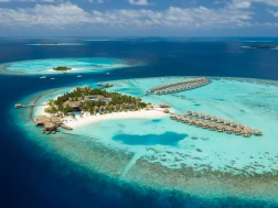 Outrigger Maldives Maafushivaru Aerial