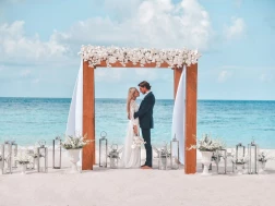 Raffles Maldives Meradhoo Wedding Setinng by the beach