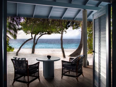Sunset Beach Villa With Pool View Raffles Maldives Meradhoo