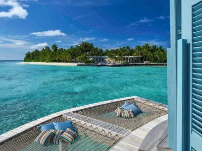 Over Water Residence With Pool - Two Bedroom View Raffles Maldives Meradhoo