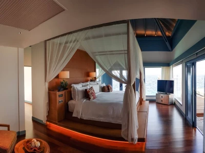 Over Water Residence With Pool - Two Bedroom Interior Raffles Maldives Meradhoo