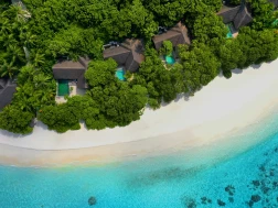Vakkaru Maldives Pool VIlla's Aerial