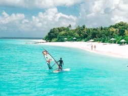 Vakkaru Maldives Wind Surfing Water Sports