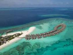 Cora Cora Maldives - Aerial - Lagoon Villa's