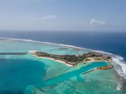Kuda Villingili Resort Maldives - Island Aerial