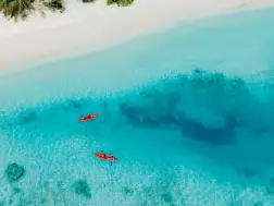 Nova Maldives - Canoe - Aerial