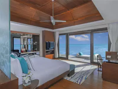 Deluxe Water Pool Villa Bedroom Niyama Private Islands