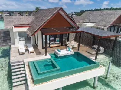 Deluxe Water Pool Villa Exterior Niyama Private Islands