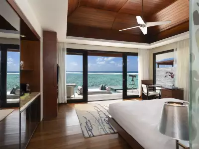 Deluxe Water Pool Villa Bedroom Niyama Private Islands