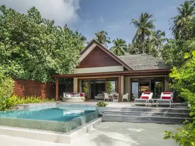 Family Beach Pool Villa Exterior Niyama Private Islands