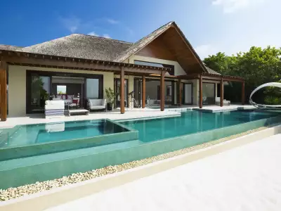 Beach Pool Pavilion Two Bedroom Outdoor Niyama Private Islands