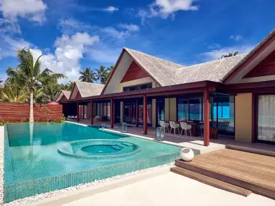 Beach Pool Pavilion Two Bedroom Outdoor Niyama Private Islands