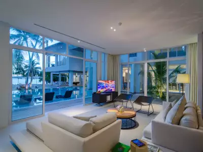 The Amilla Estate - Six Bedroom Living Room Amilla Maldives Resorts And Residences