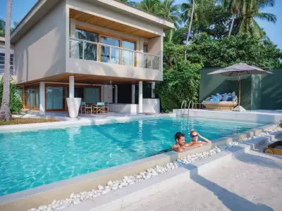 The Beach Residence - Four Bedroom Exterior Amilla Maldives Resort And Resort Residences