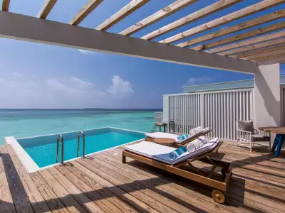 Lagoon Water Pool Villa - Two Bedroom Deck Amilla Maldives Resort And Residences