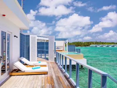 Lagoon Water Pool Villa - Two Bedroom Exterior Amilla Maldives Resort And Residences