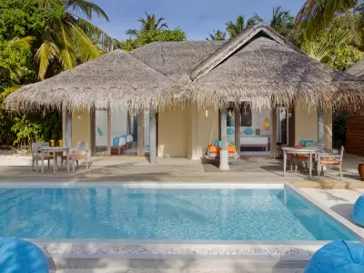 Two Bedroom Family Pool Villa Exterior Anantara Dhigu