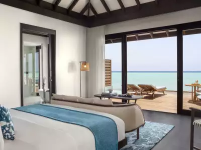 Deluxe Over Water Villa - Bedroom
