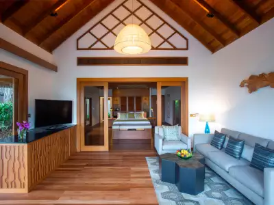Baros Suite With Pool Living Room Baros Maldives
