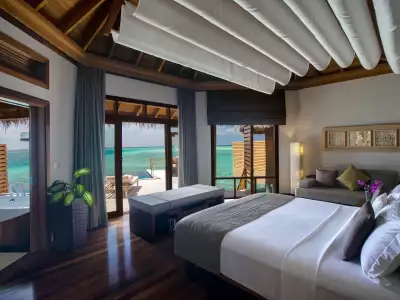 Water Pool Villa Bedroom Baros Maldives