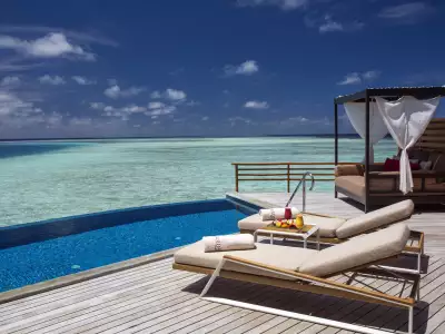 Water Pool Villa Deck Baros Maldives