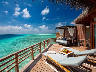 Water Villa Deck Baros Maldives