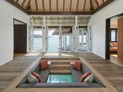 Maalifushi Water Villa With Pool Two Bedroom Interior COMO Maalifushi