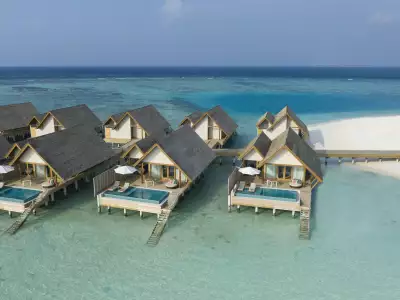 Water Villa With Pool Exterior Emerald Faarufushi Resort & Spa