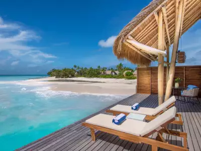 Water Vila With Jet Pool Deck Emerald Maldives Resort & Spa