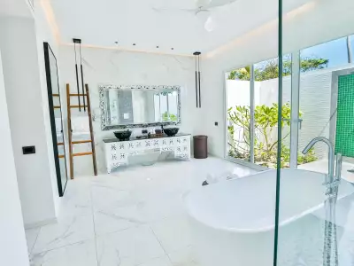 Beach Villa With Jet Pool Bath Emerald Maldives Resort & Spa