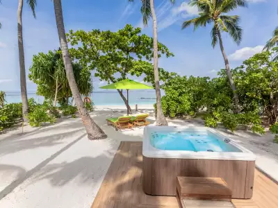 Beach Villa With Jet Pool View Emerald Maldives Resort & Spa