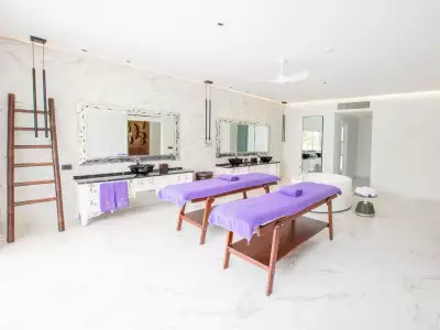 Royal Beach Villa with Pool - Three Bedroom Spa Emerald Maldives Resort & Spa