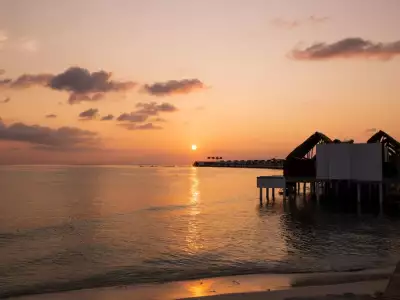 Water Villa With Pool Sunset Emerald Maldives Resort & Spa