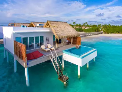 Water Villa With Pool Exterior Emerald Maldives Resort & Spa