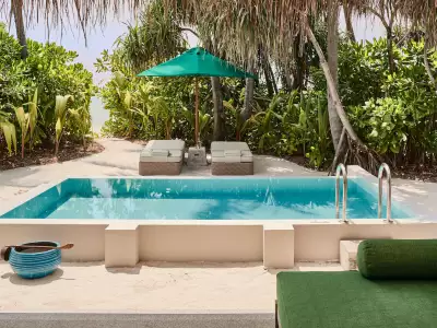 Private Pool Villa Finolhu Outdoor Baa Atoll Maldives