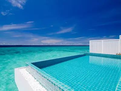 Ocean Pool Villa View Finolhu Baa Atoll Maldives