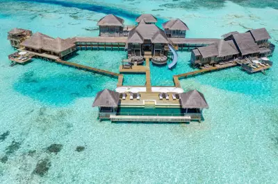 Gili Lankan Fushi Private Reserve Aerial