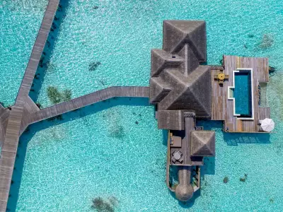 Residence with Pool Aerial Gili Lankanfushi