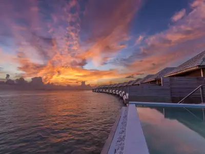 Ocean Pool Villa Exterior Hurawalhi Island Resort