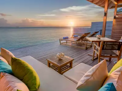 Ocean Villa Deck Hurawalhi Island Resort