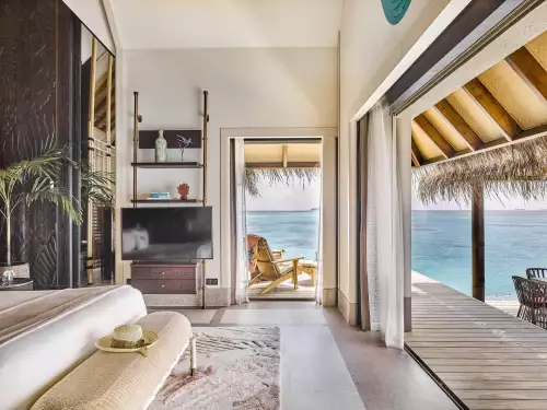 JOALI Maldives - Three Bedroom Ocean Residence with 2 Pools - Bedroom