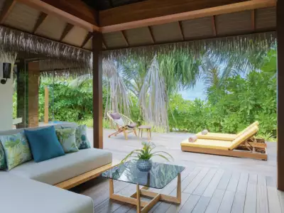 Family Beach Villa Deck Pullman Maldives Maamutaa