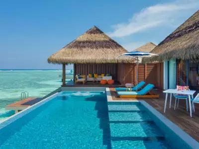 Ocean Pool Suite Exterior Pullman Maldives Maamutaa