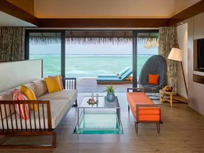 Ocean Pool Suite Living Area Pullman Maldives Maamutaa