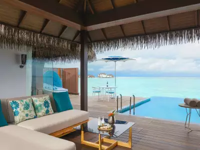 Ocean Pool Villa Deck Pullman Maldives Maamutaa