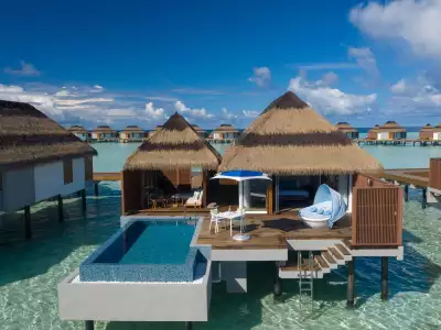 Ocean Pool Villa Exterior Pullman Maldives Maamutaa