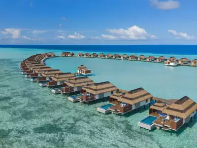 Ocean Pool Villa Overview Pullman Maldives Maamutaa